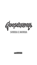 Goosebumps - Sorria e Morra