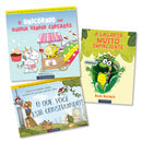 Kit Como Criar Filhos Fortes e Mais Felizes (3 Livros Infantis para 3-6 Anos - Picture Books)